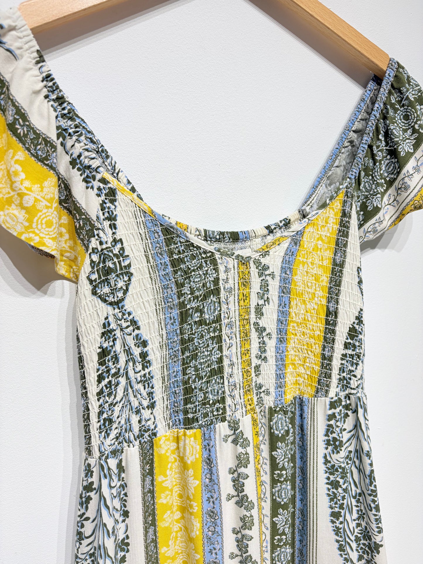 Vestido estampado Springfield