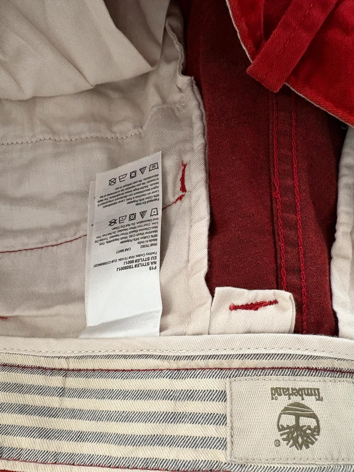 Pantalón chino Timberland