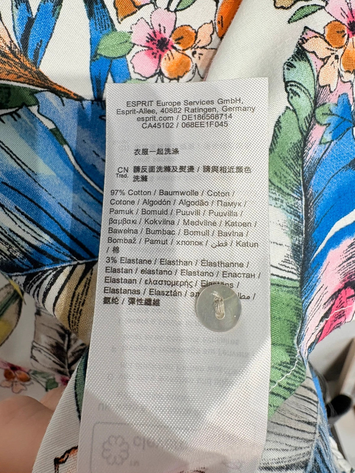 Blusa estampada Espirit