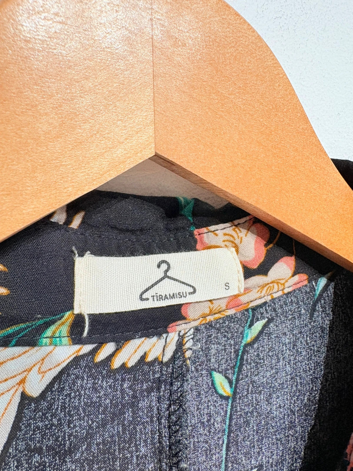 Vestido largo y ML estampado flores