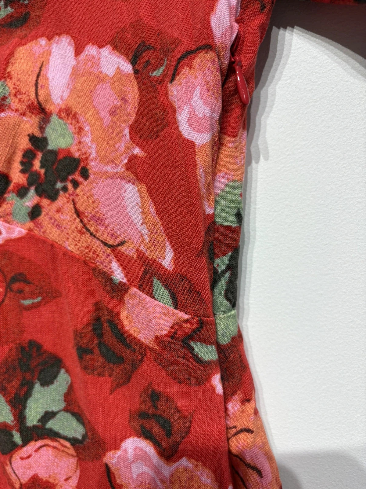 Vestido estampado manga larga H&M