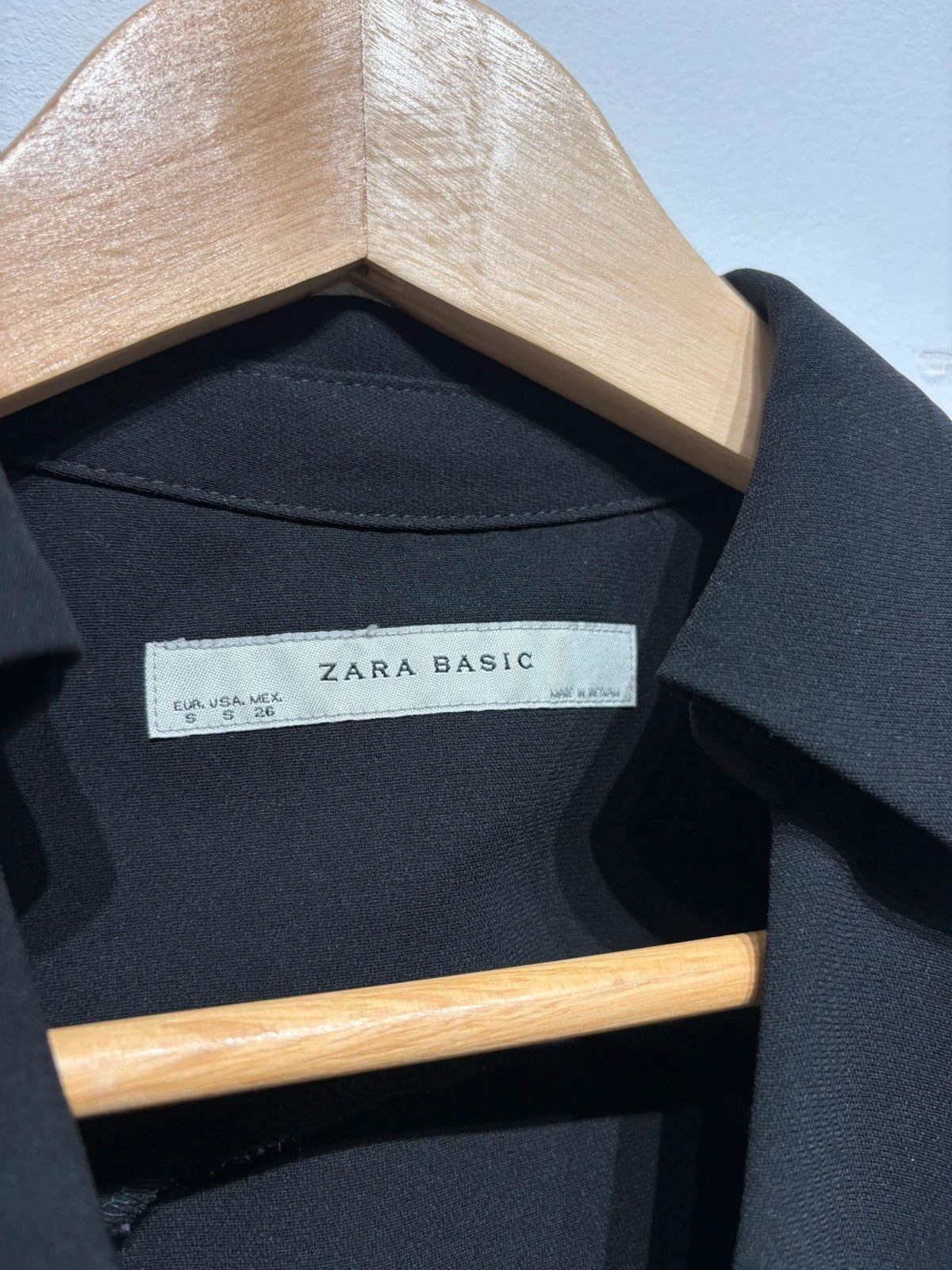 Vestido tipo esmoquin Zara