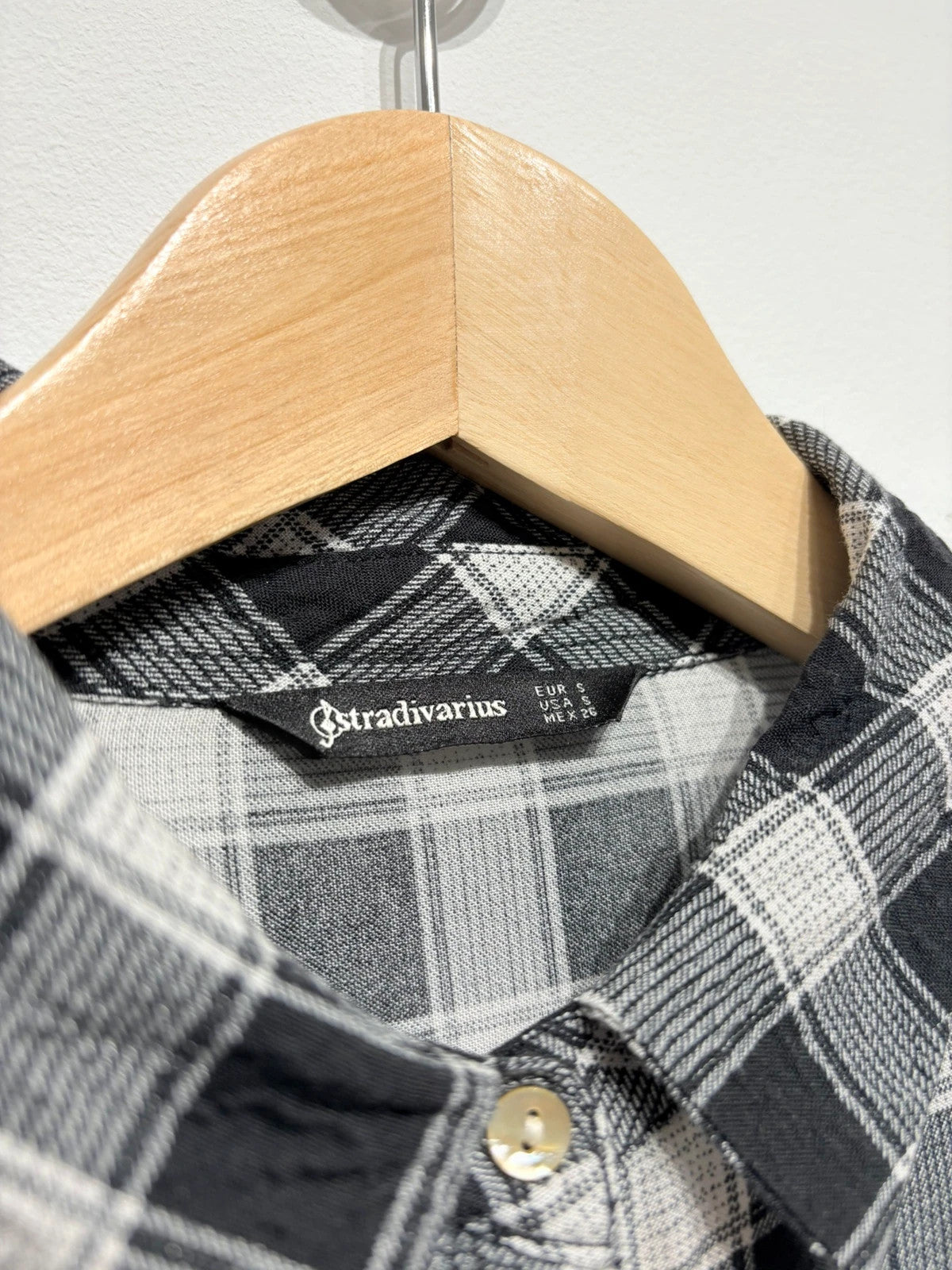 Vestido camisero estampado Stradivarius