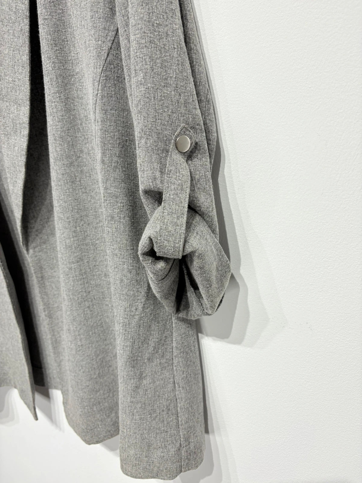 Blazer color gris Bershka