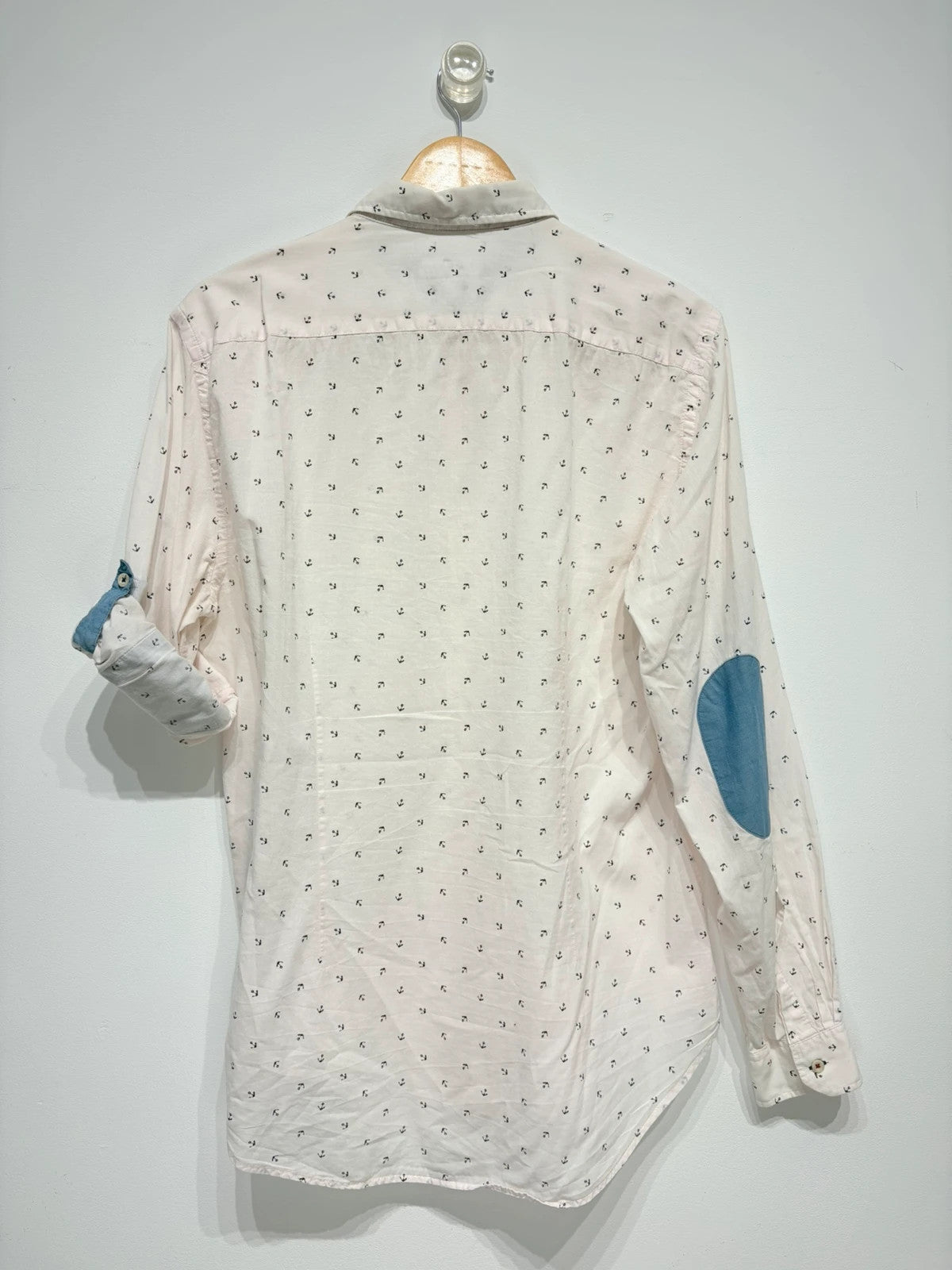 Camisa estampada algodón fino hombre Zara