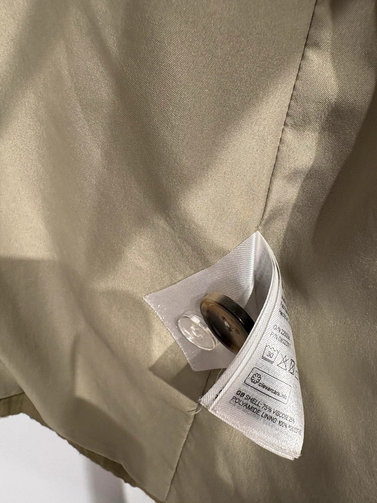 Blazer verde caqui H&M