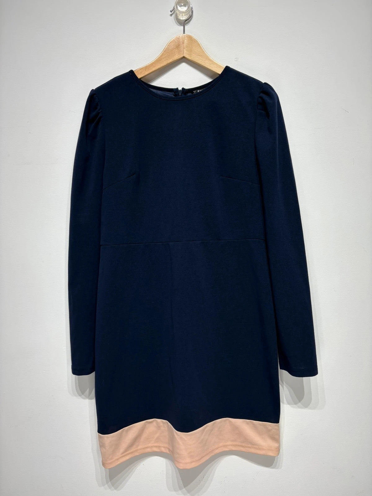 Vestido bicolor formal