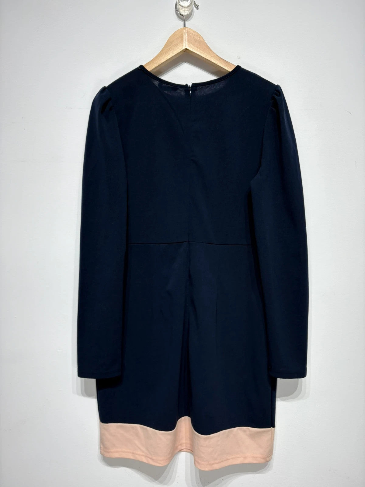 Vestido bicolor formal