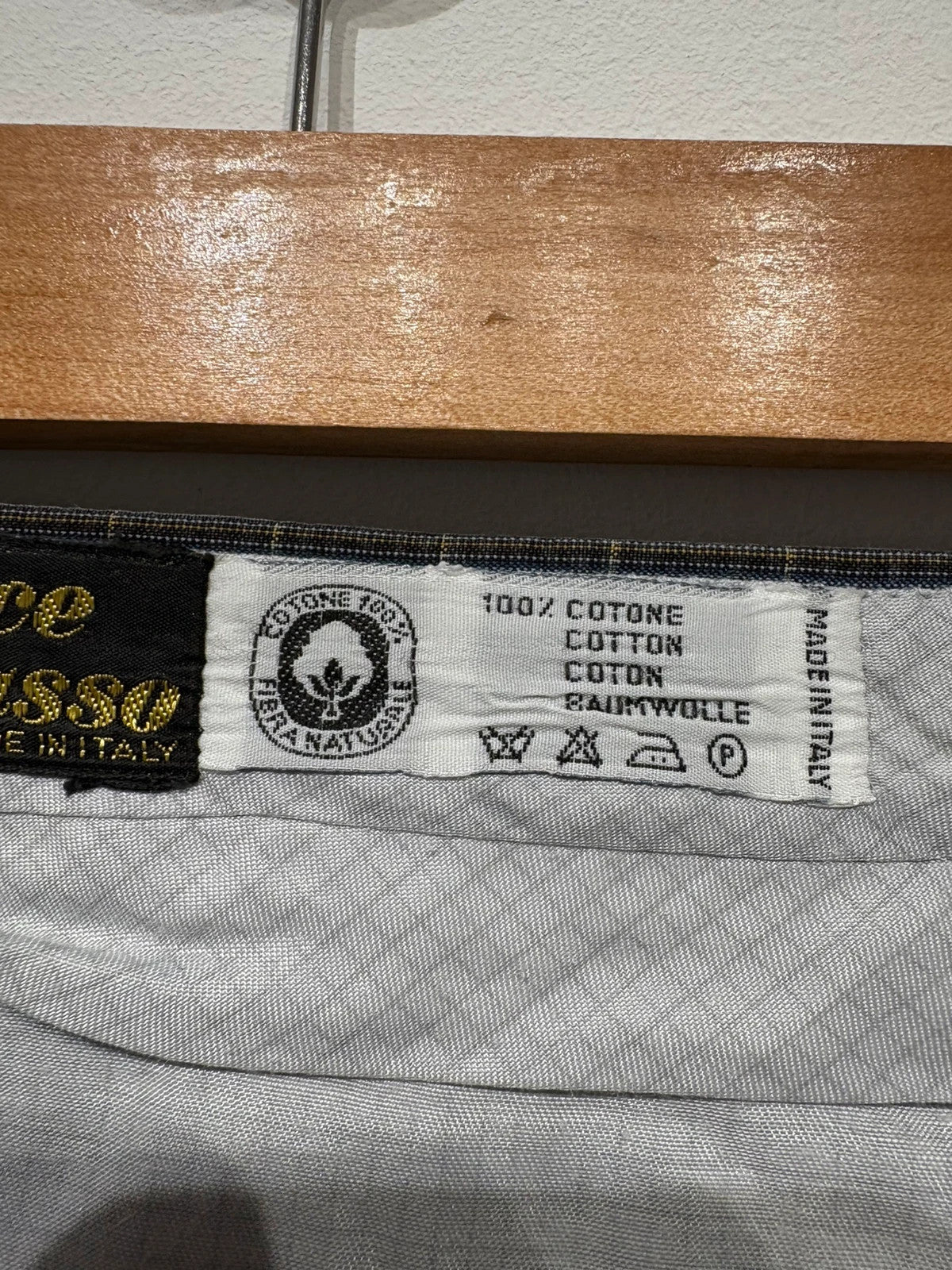 Bermuda de cuadros vintage 100% algodón