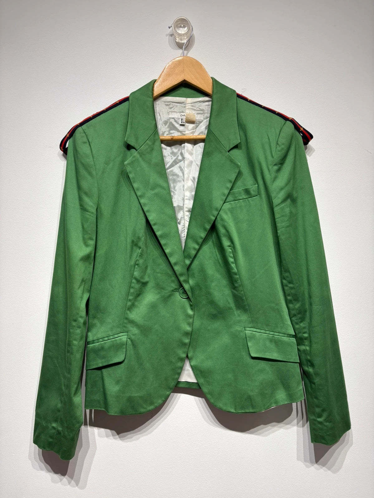 Americana verde del Zara