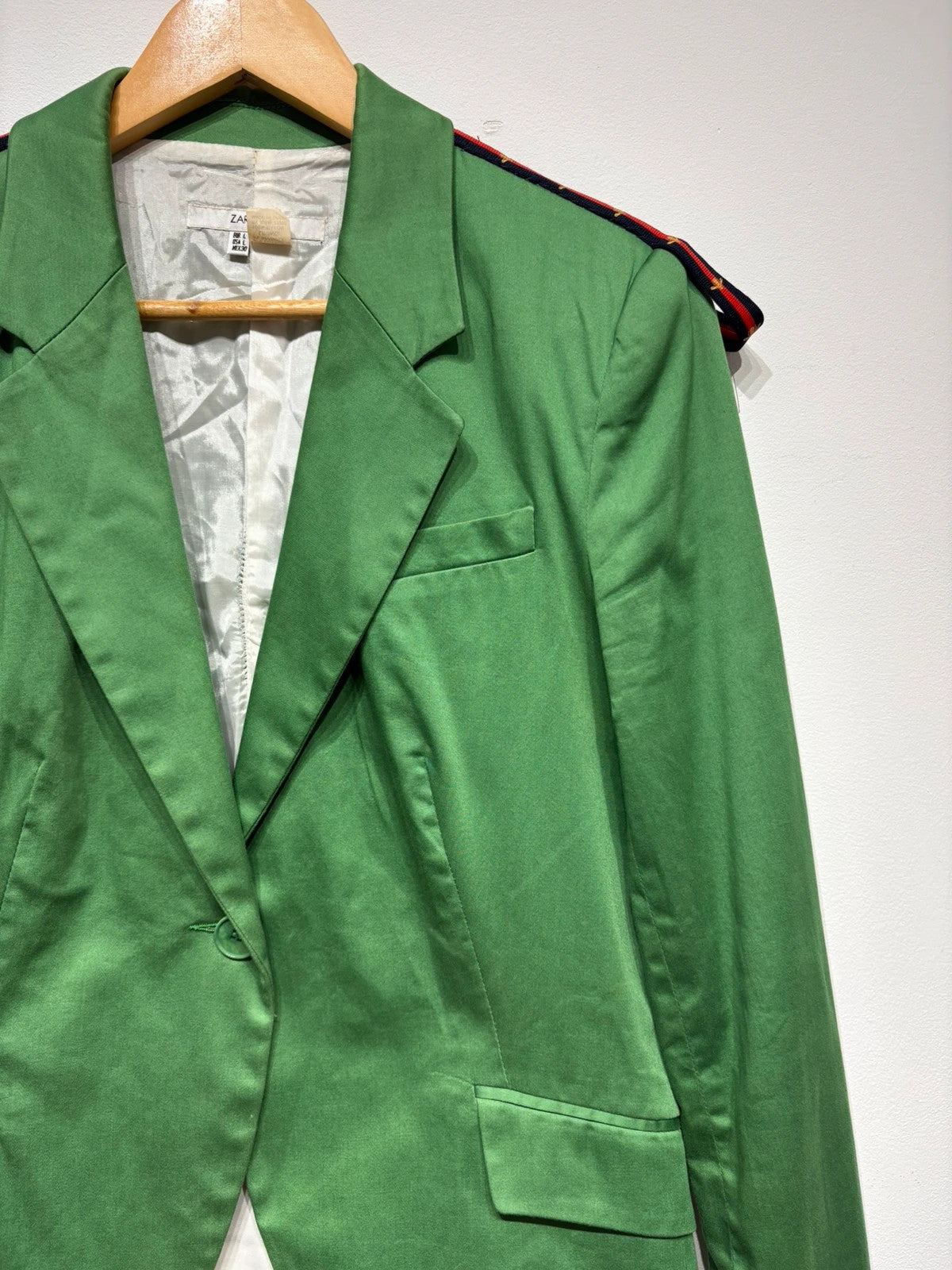 Americana verde del Zara