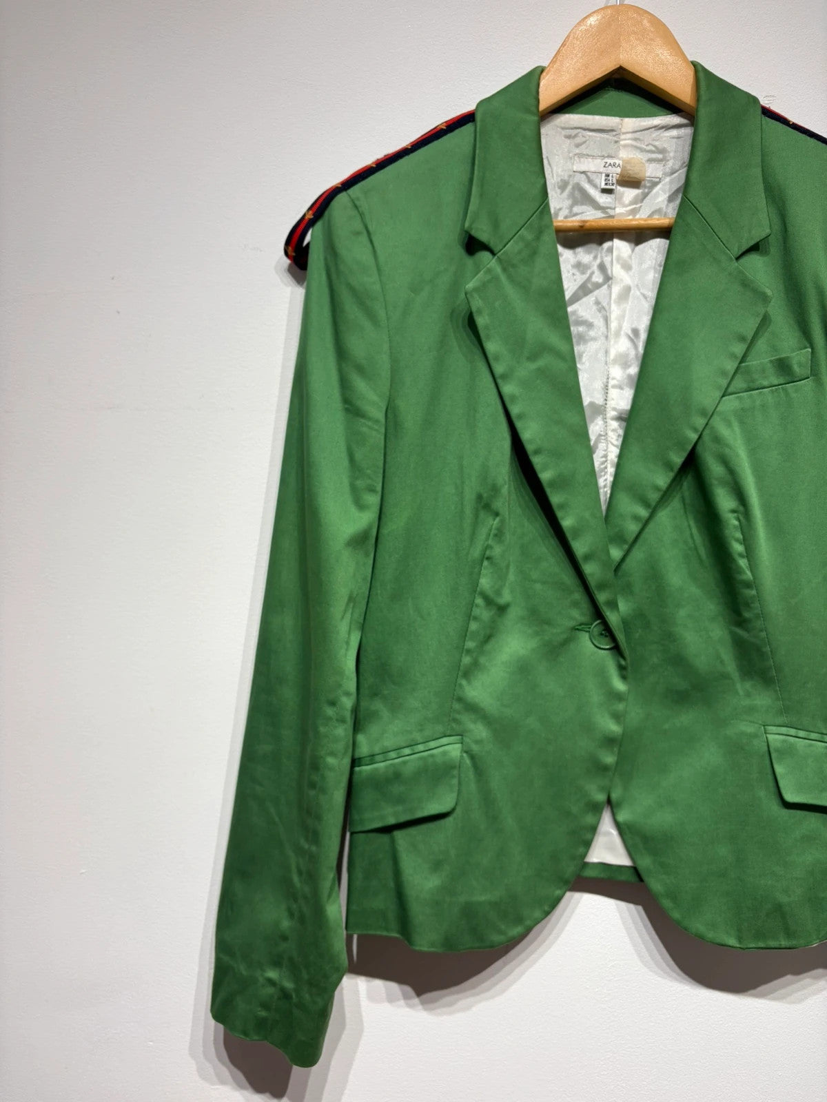 Americana verde del Zara