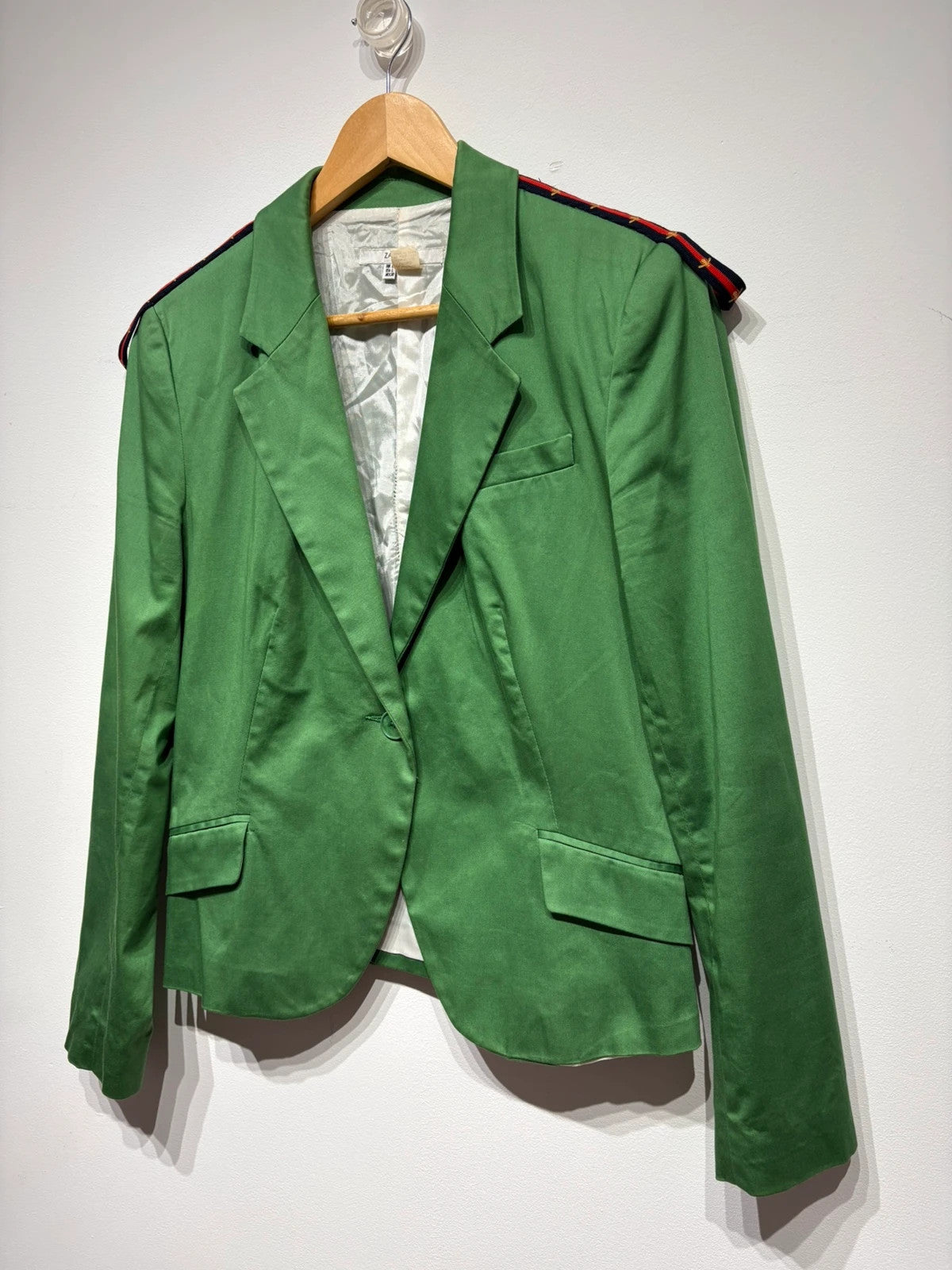 Americana verde del Zara