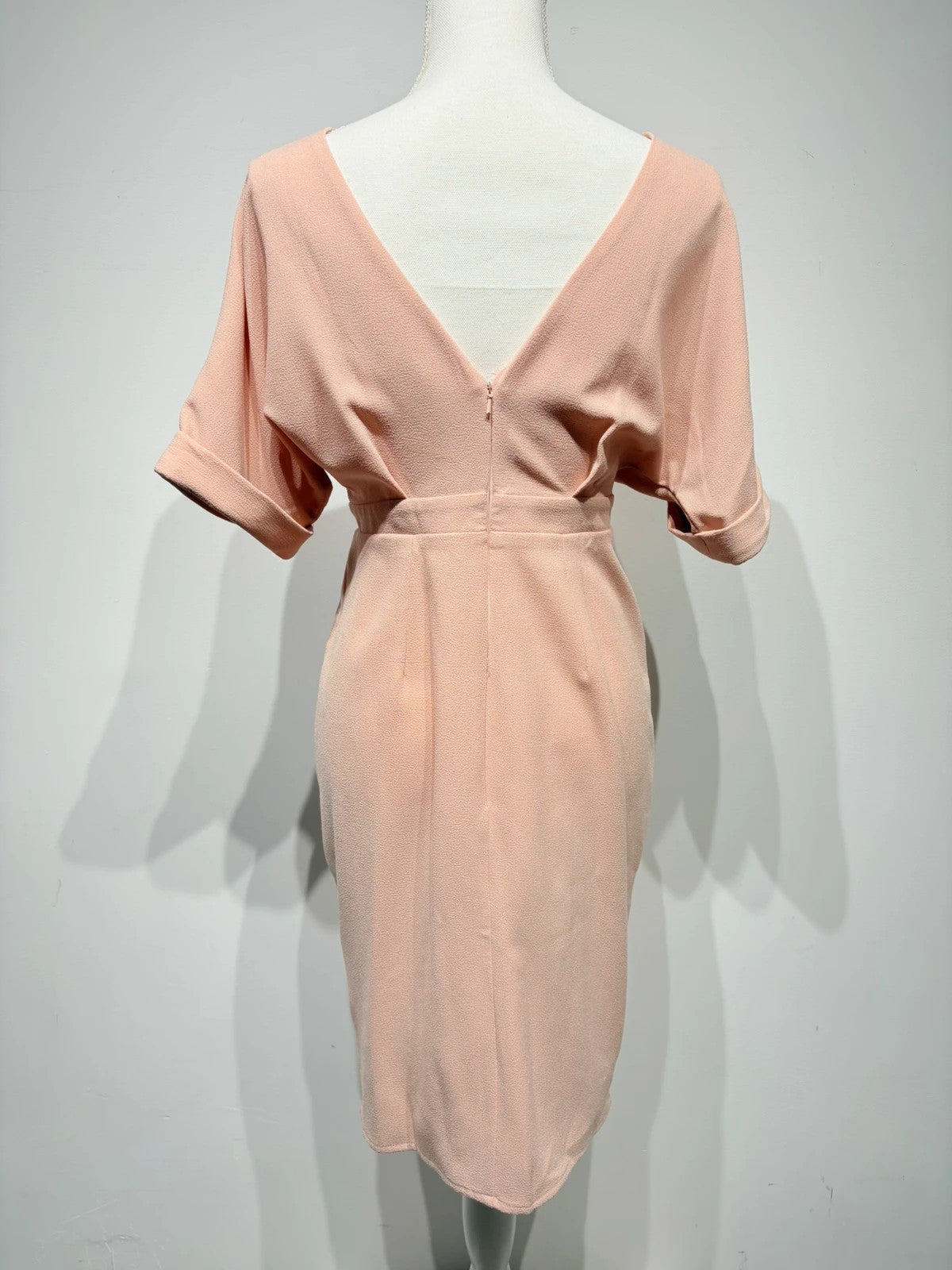 Vestido ASOS color rosa palo