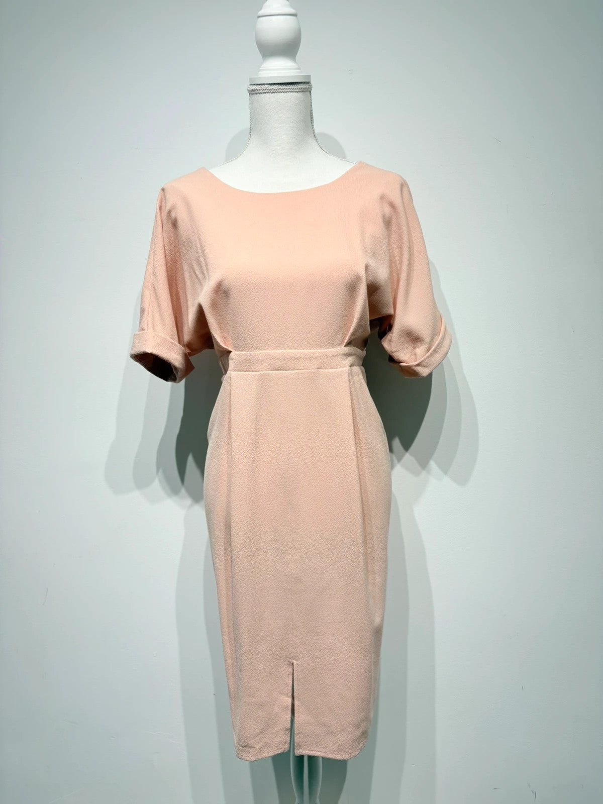 Vestido ASOS color rosa palo