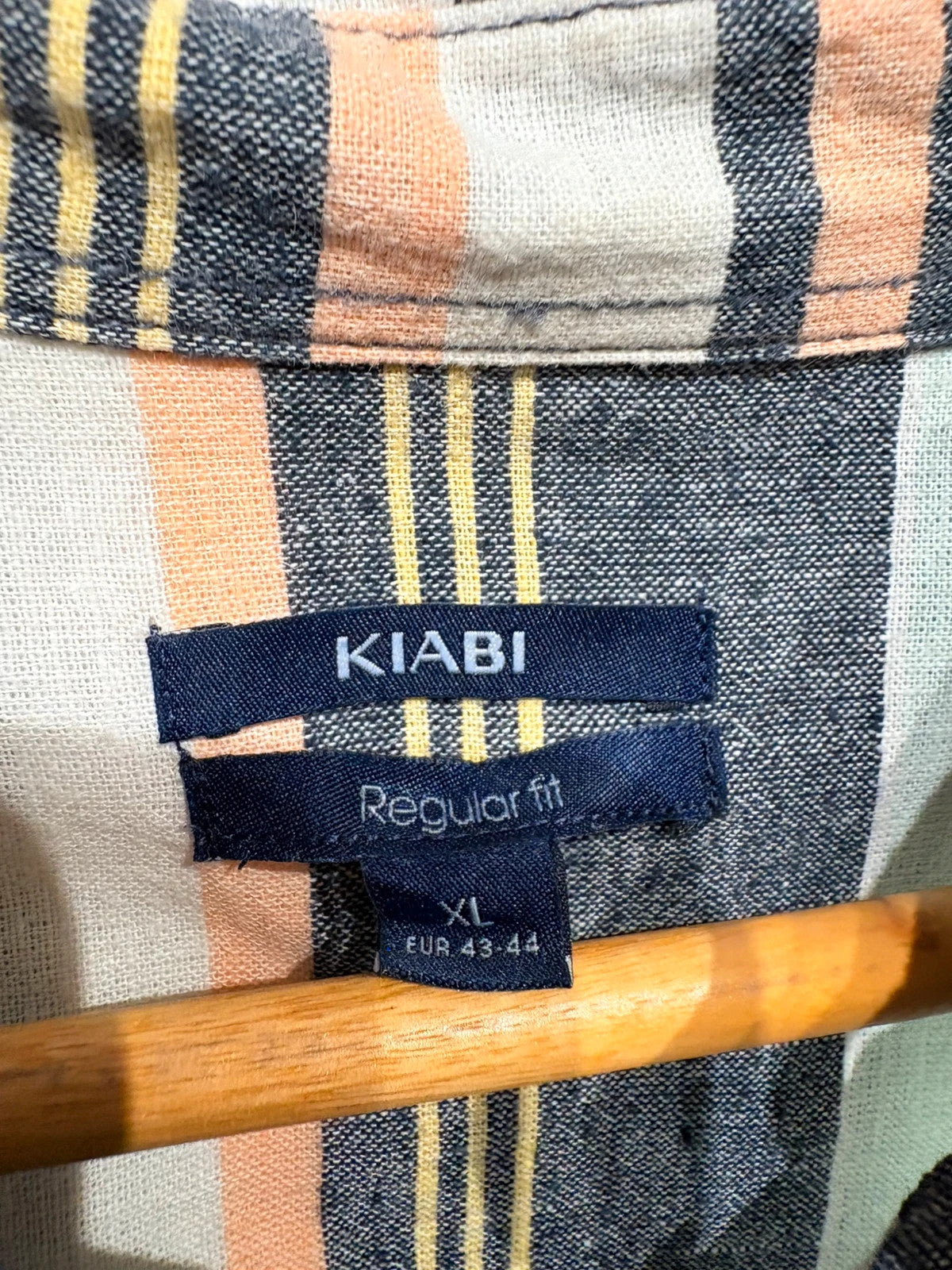 Camisa hombre tallas tipo lino Kiabi