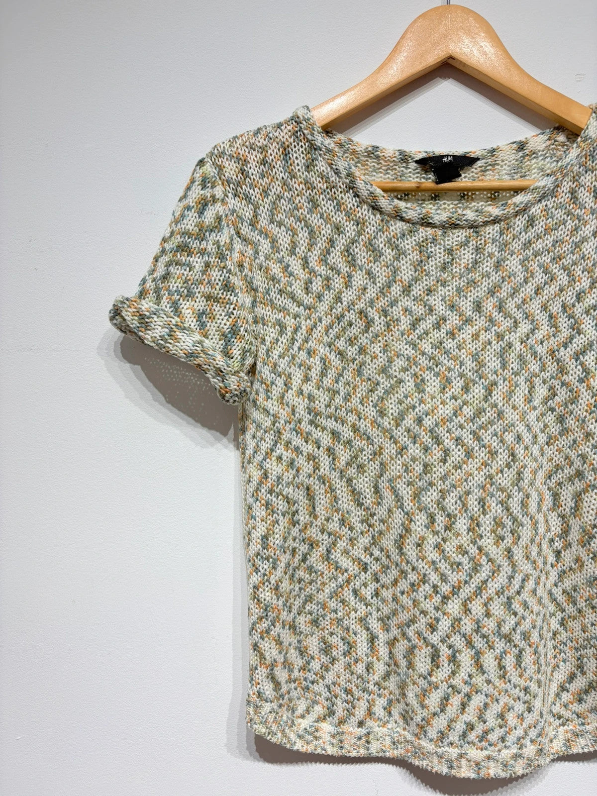 Camiseta de punto jaspeado H&M