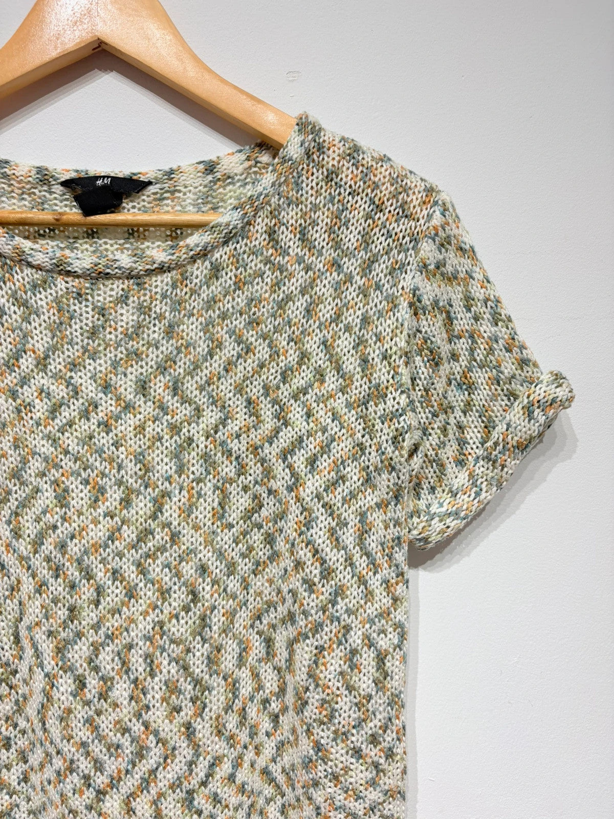 Camiseta de punto jaspeado H&M