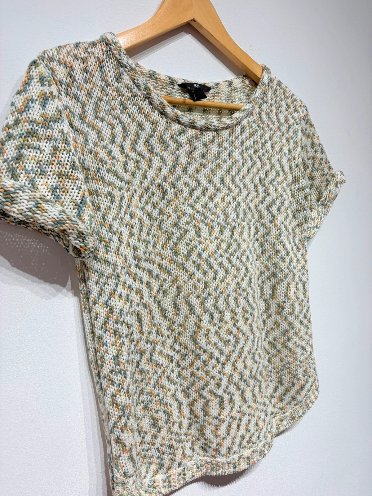 Camiseta de punto jaspeado H&M