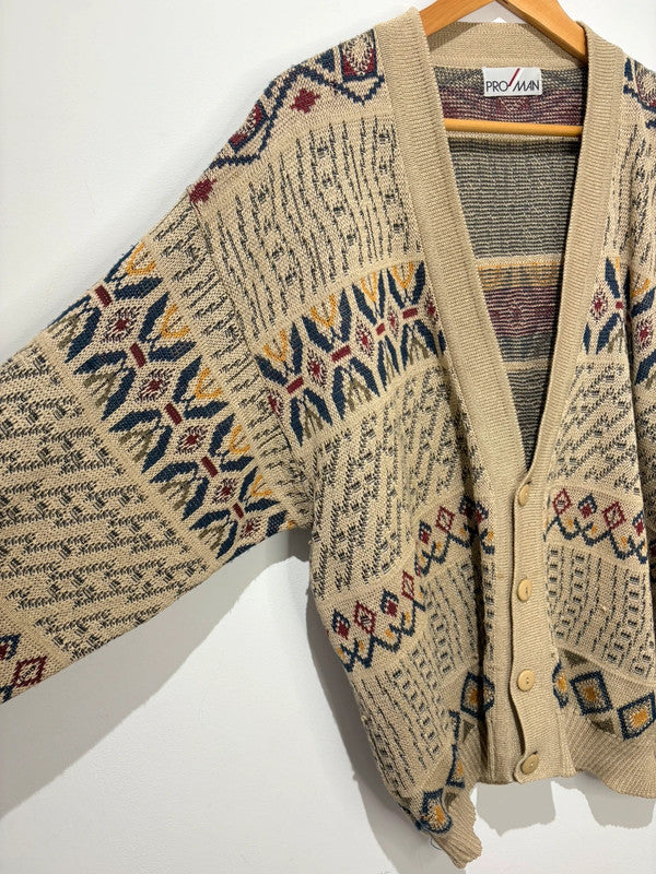 Cárdigan de punto vintage