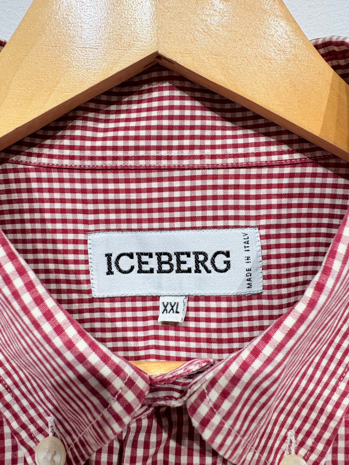 Camisa hombre cuadro Vichy Iceberg