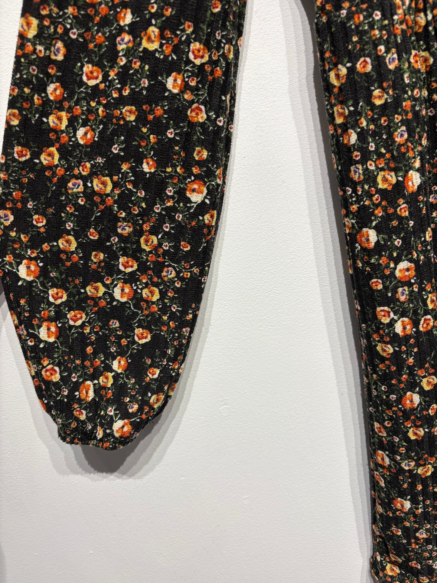 Vestido estampado de Zara