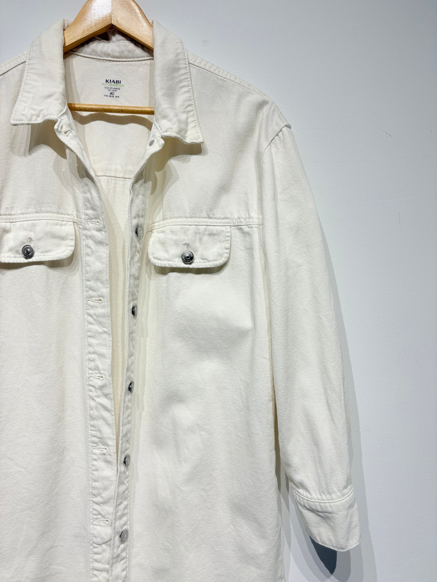 Sobrecamisa vaquera larga
