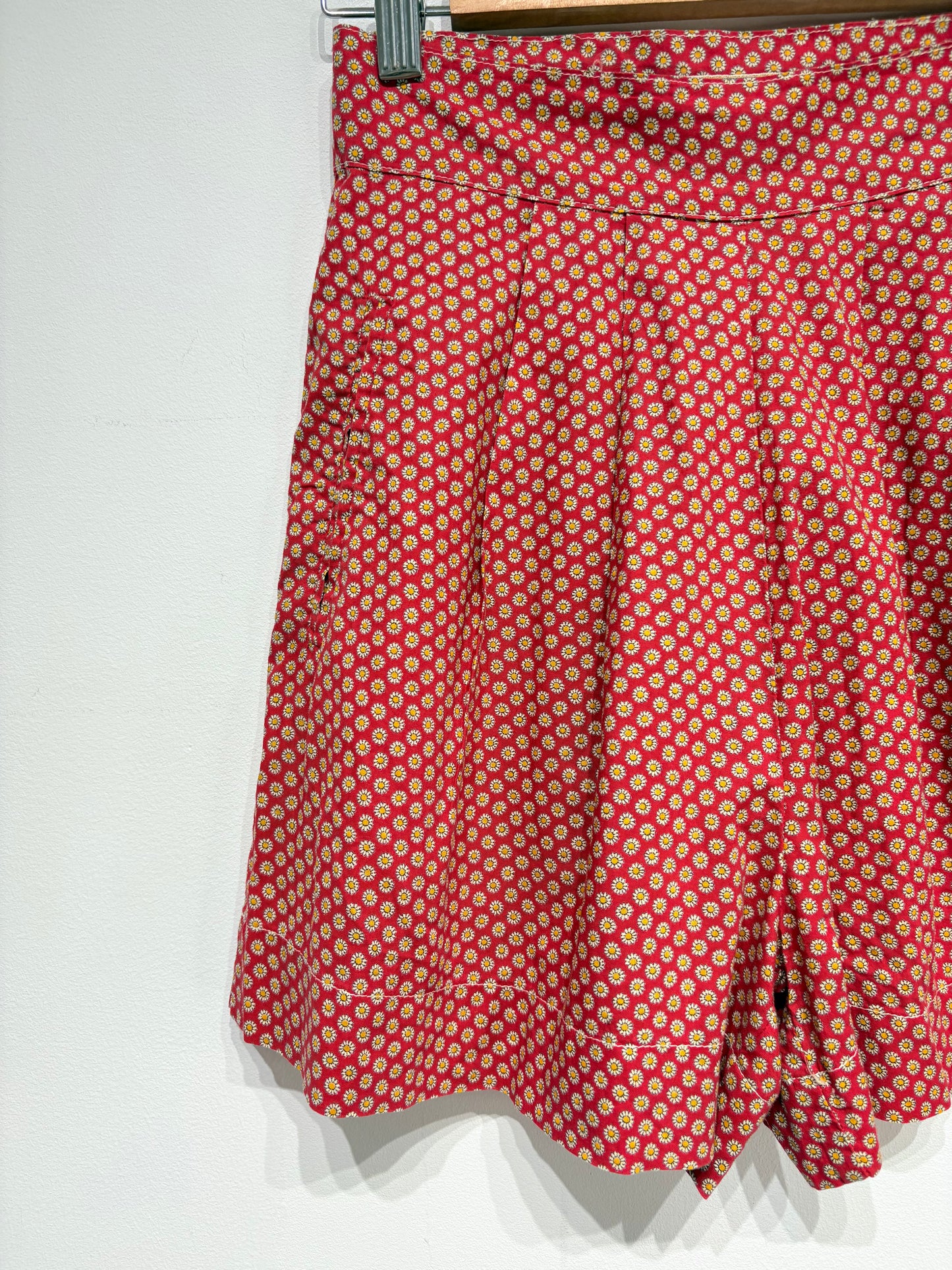 Short estampado vintage 100% algodón