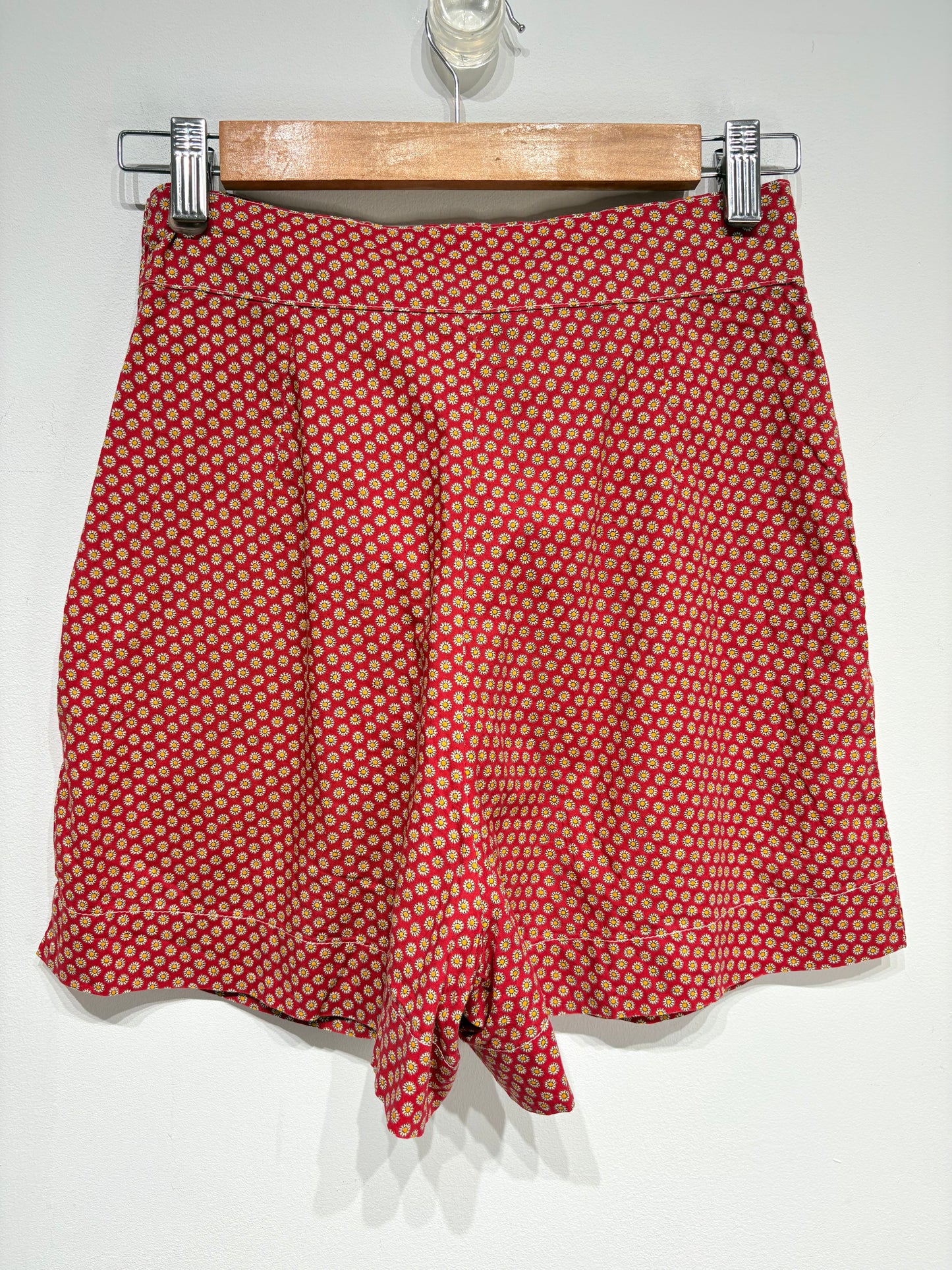 Short estampado vintage 100% algodón