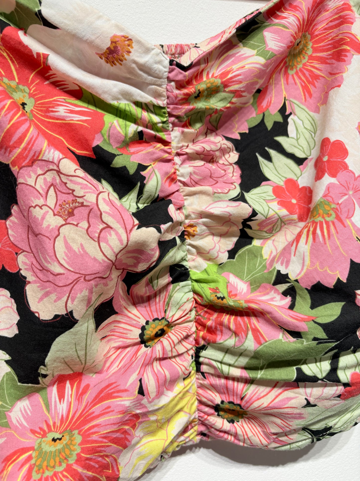 Top estampado de Zara