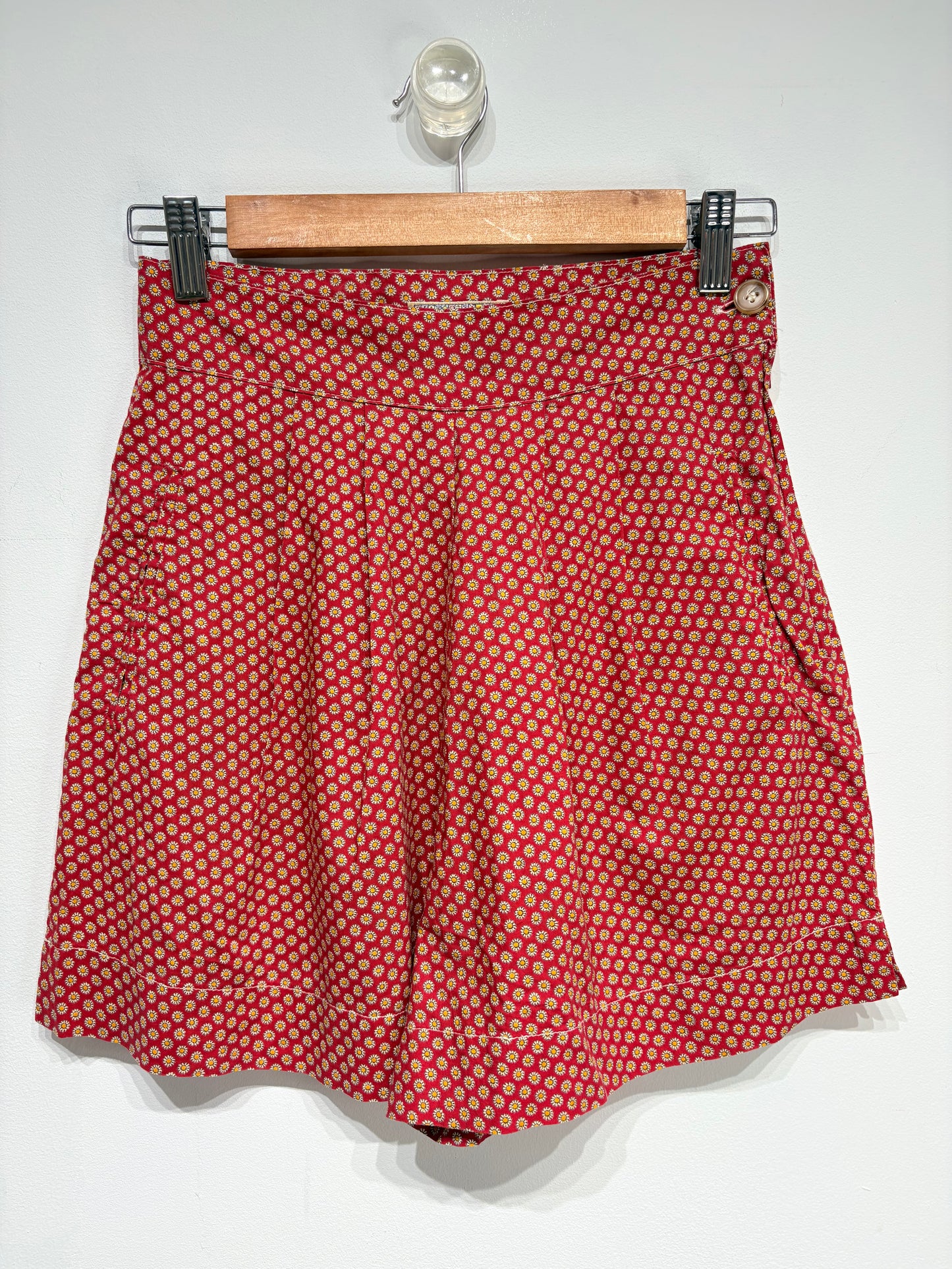 Short estampado vintage 100% algodón