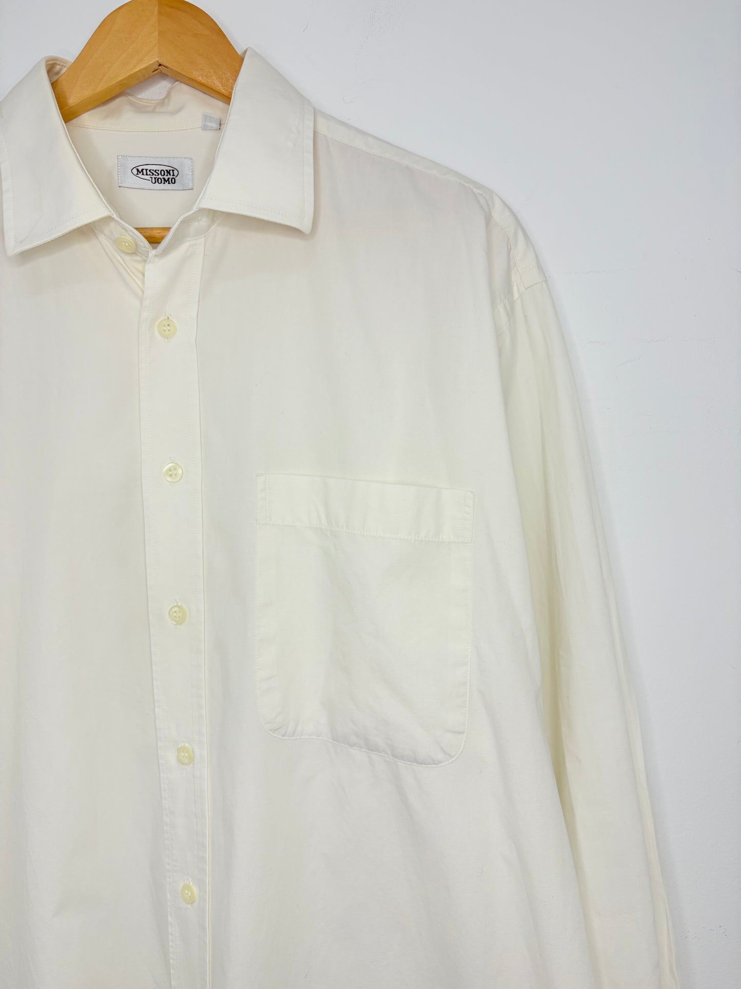 Camisa sola con bolsillo Vintage