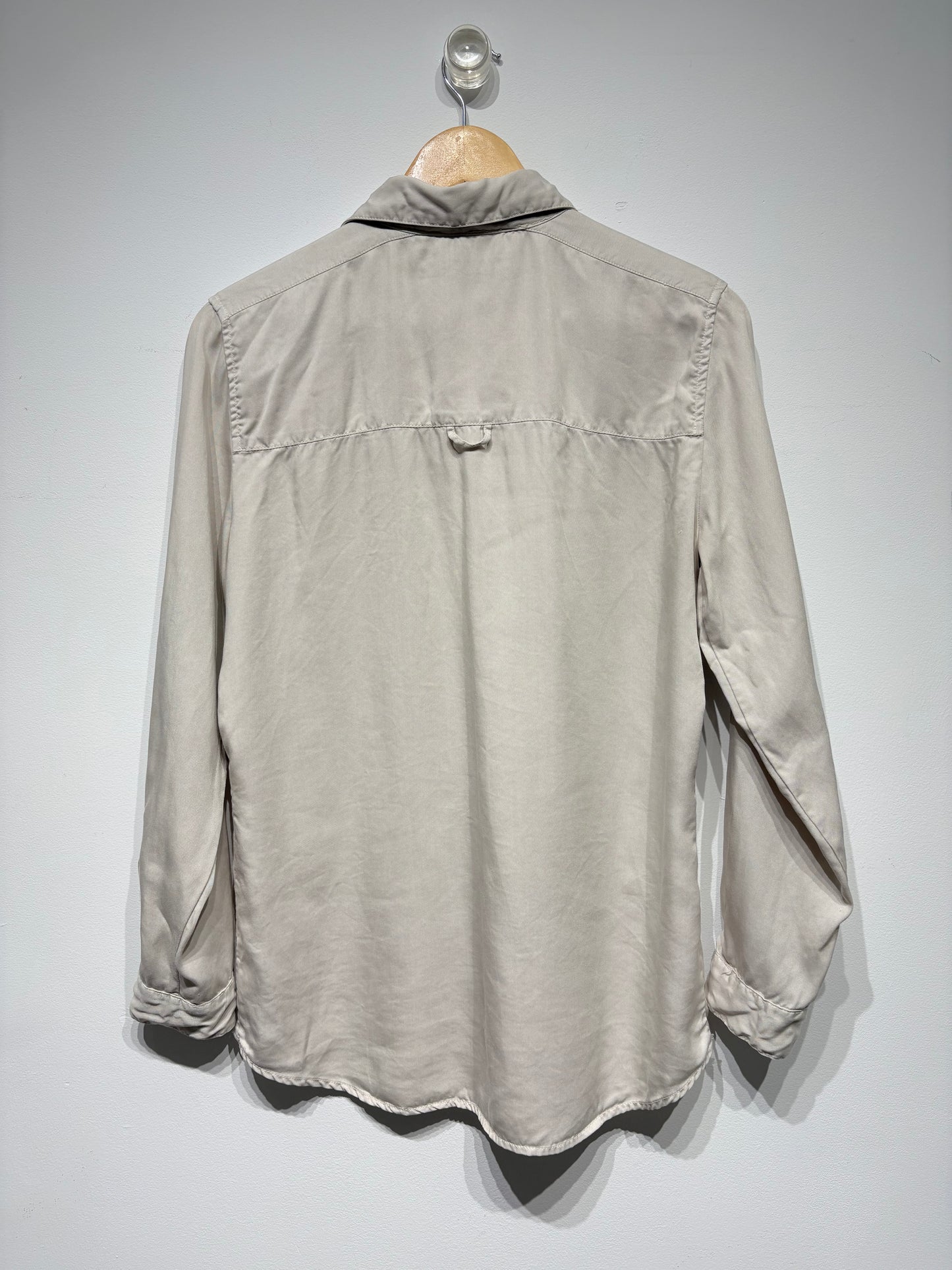 Camisa estilo safari 100% Lino