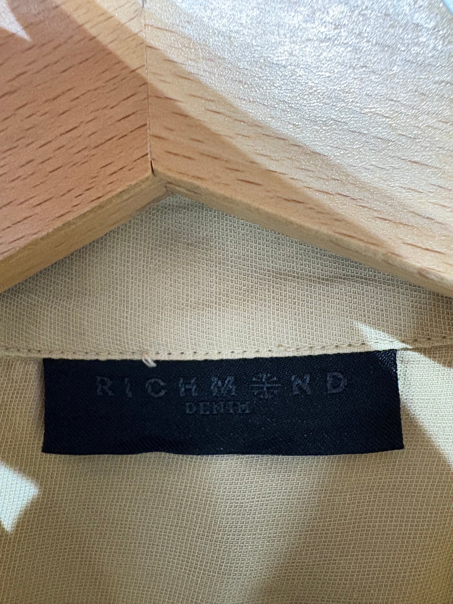Camisa tipo cargo Richmond de lino y algodón