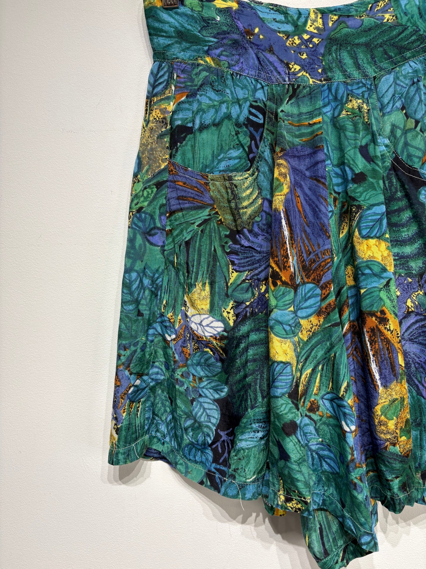 Short vintage tejido ligero