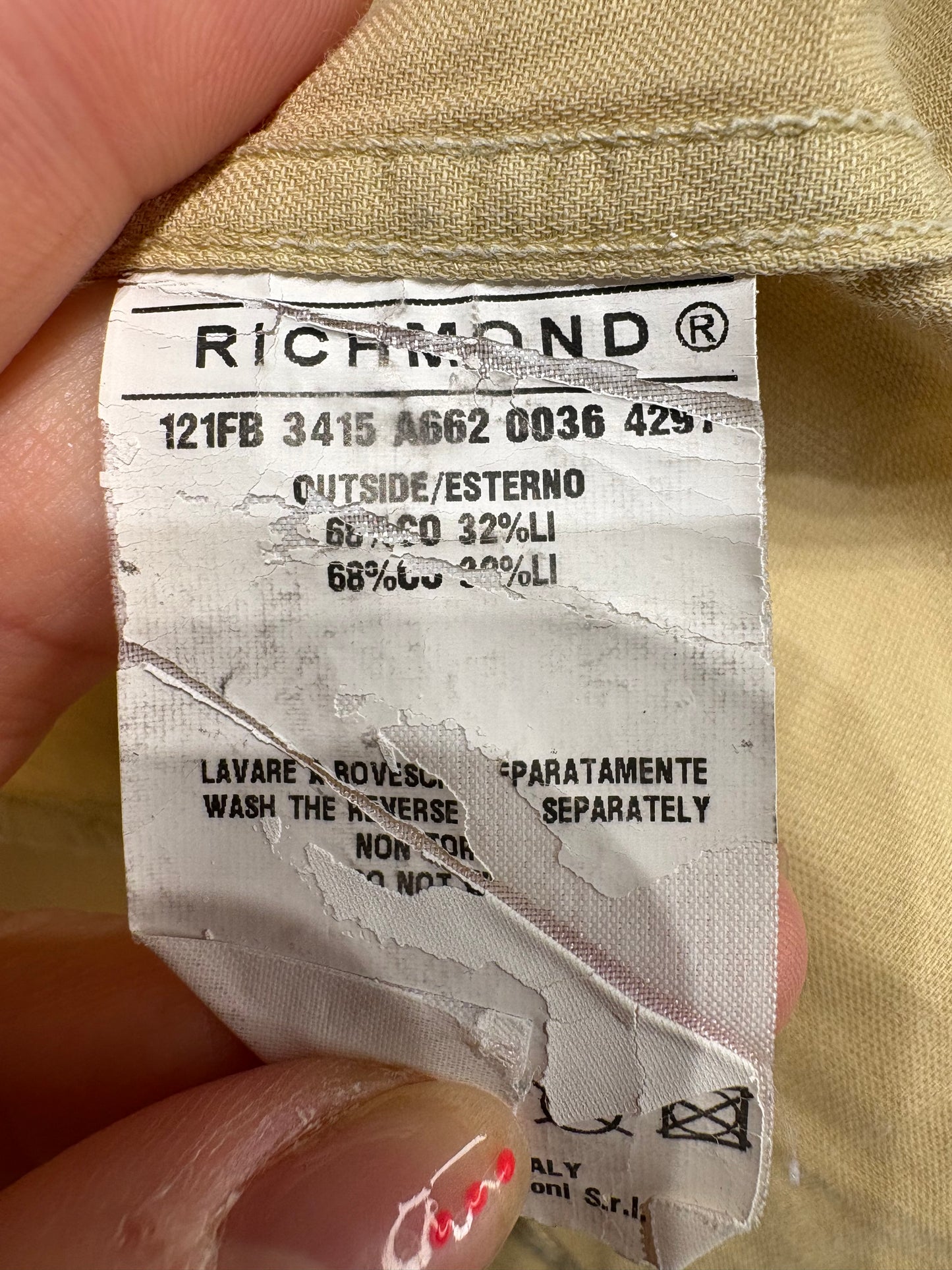 Camisa tipo cargo Richmond de lino y algodón