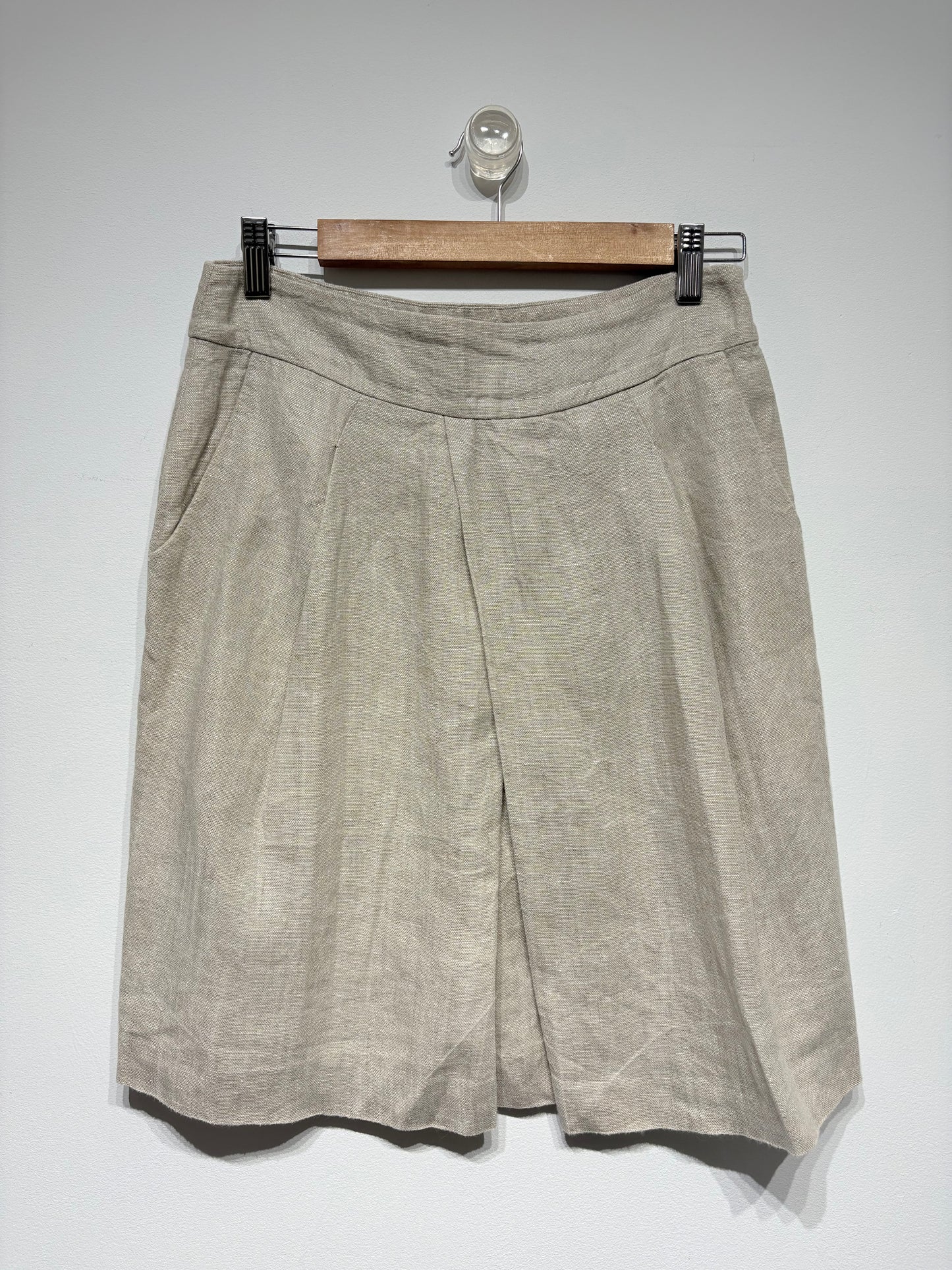 Falda Massimo Dutti color beige