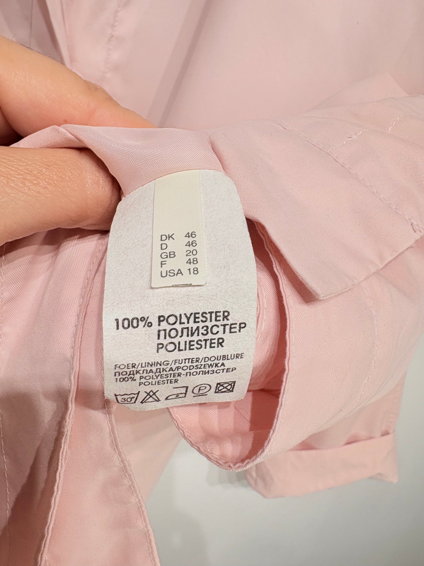 Chaqueta de entretiempo oversize