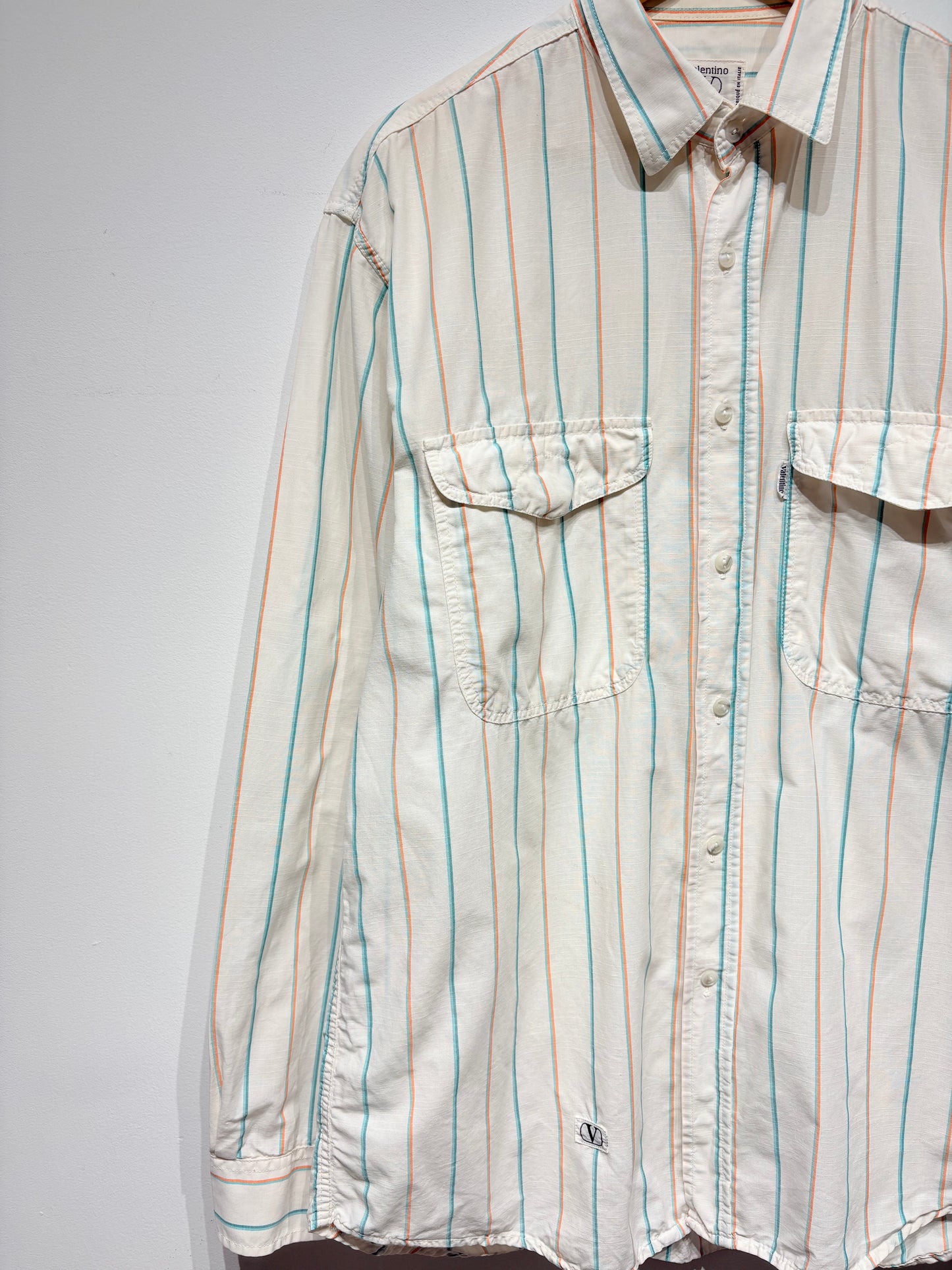 Camisa rayas tipo Jeans Valentino