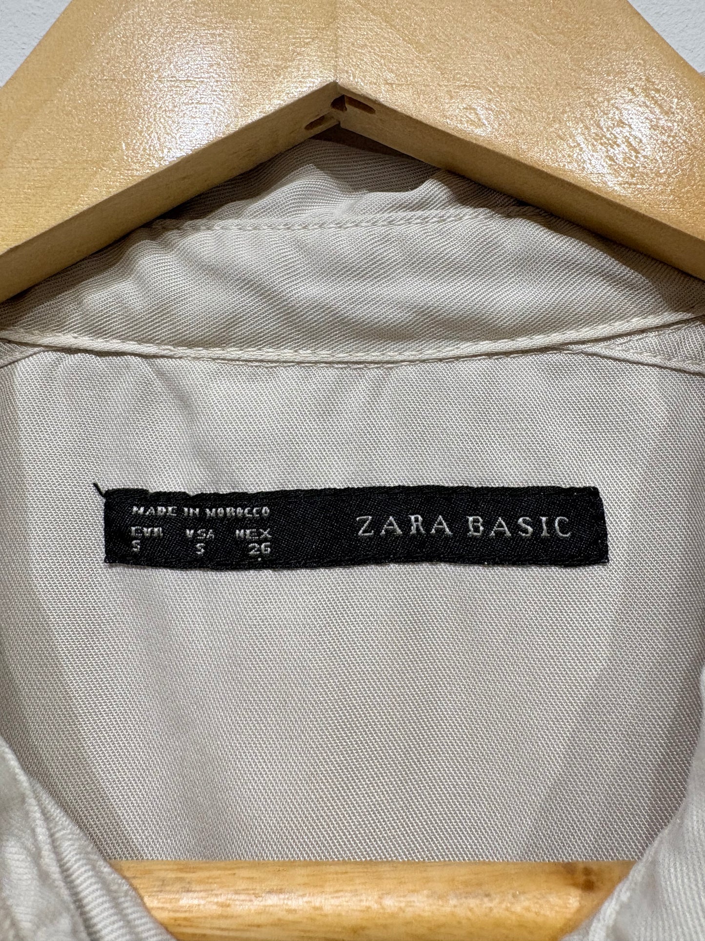 Camisa estilo safari 100% Lino