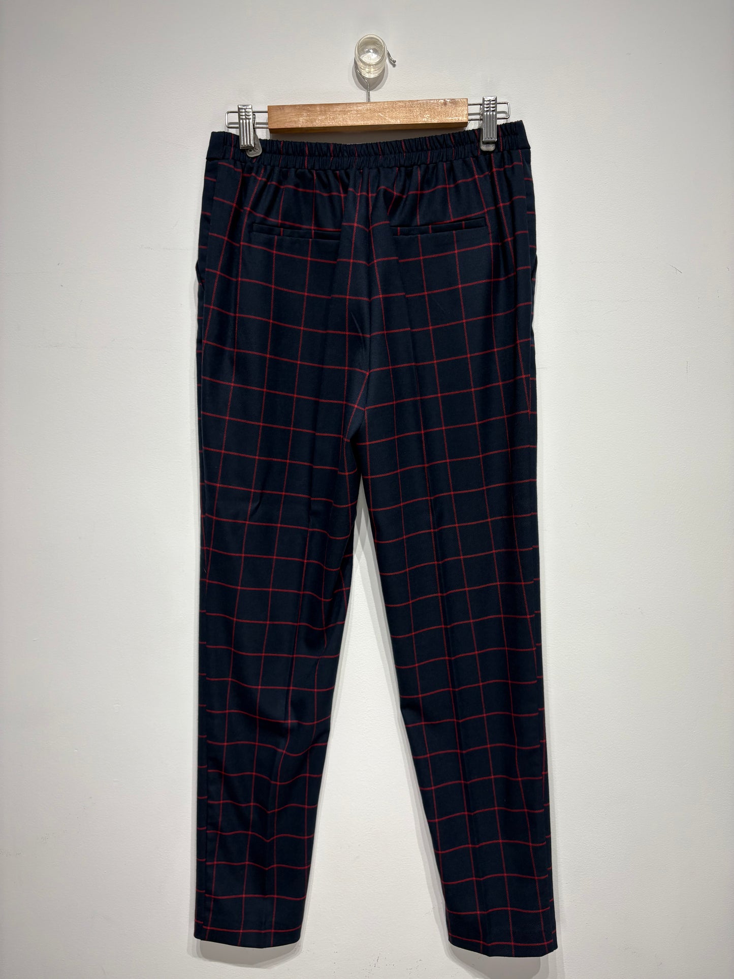 Pantalón de pinza de cuadros