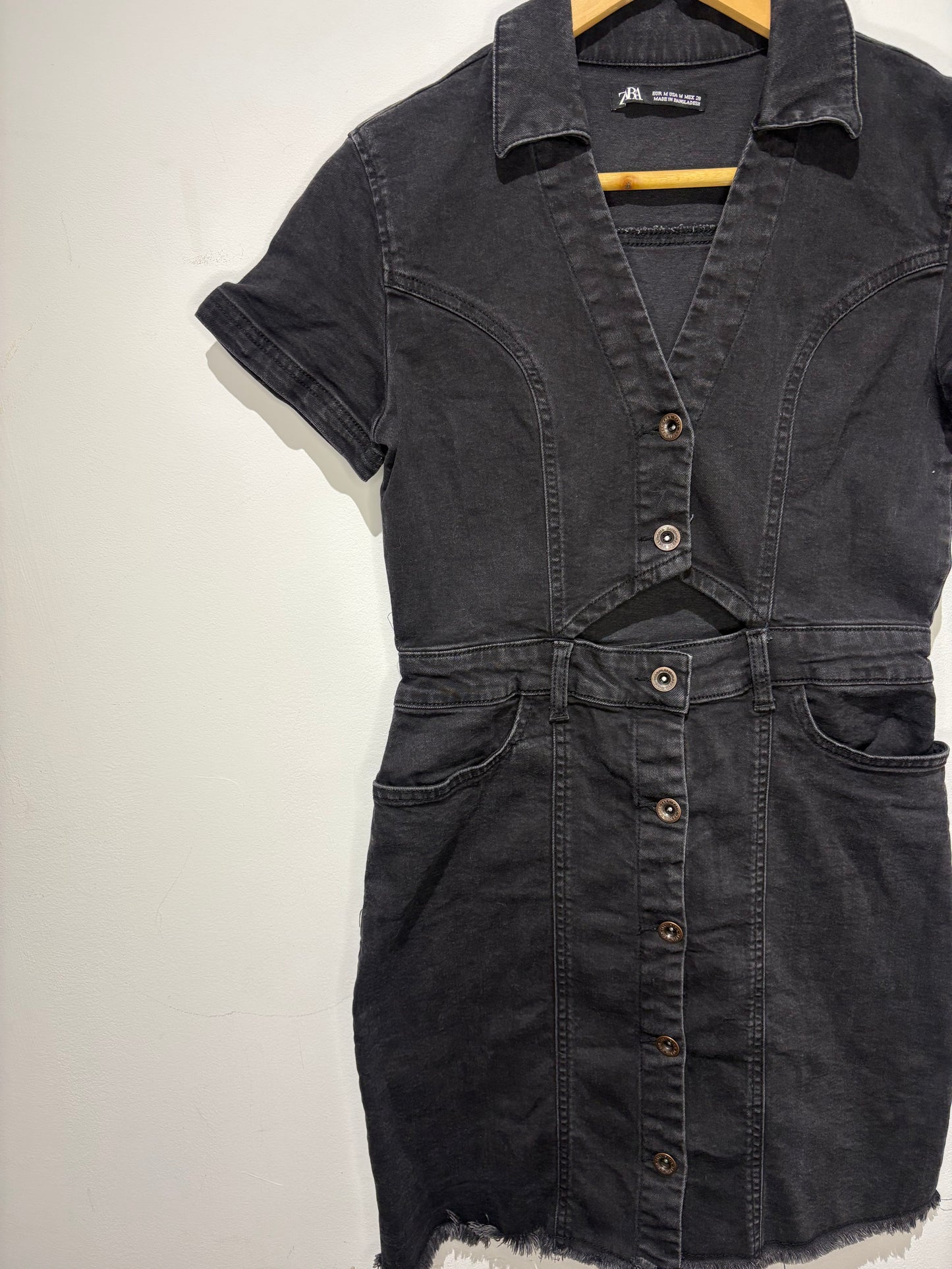 Vestido vaquero de Zara