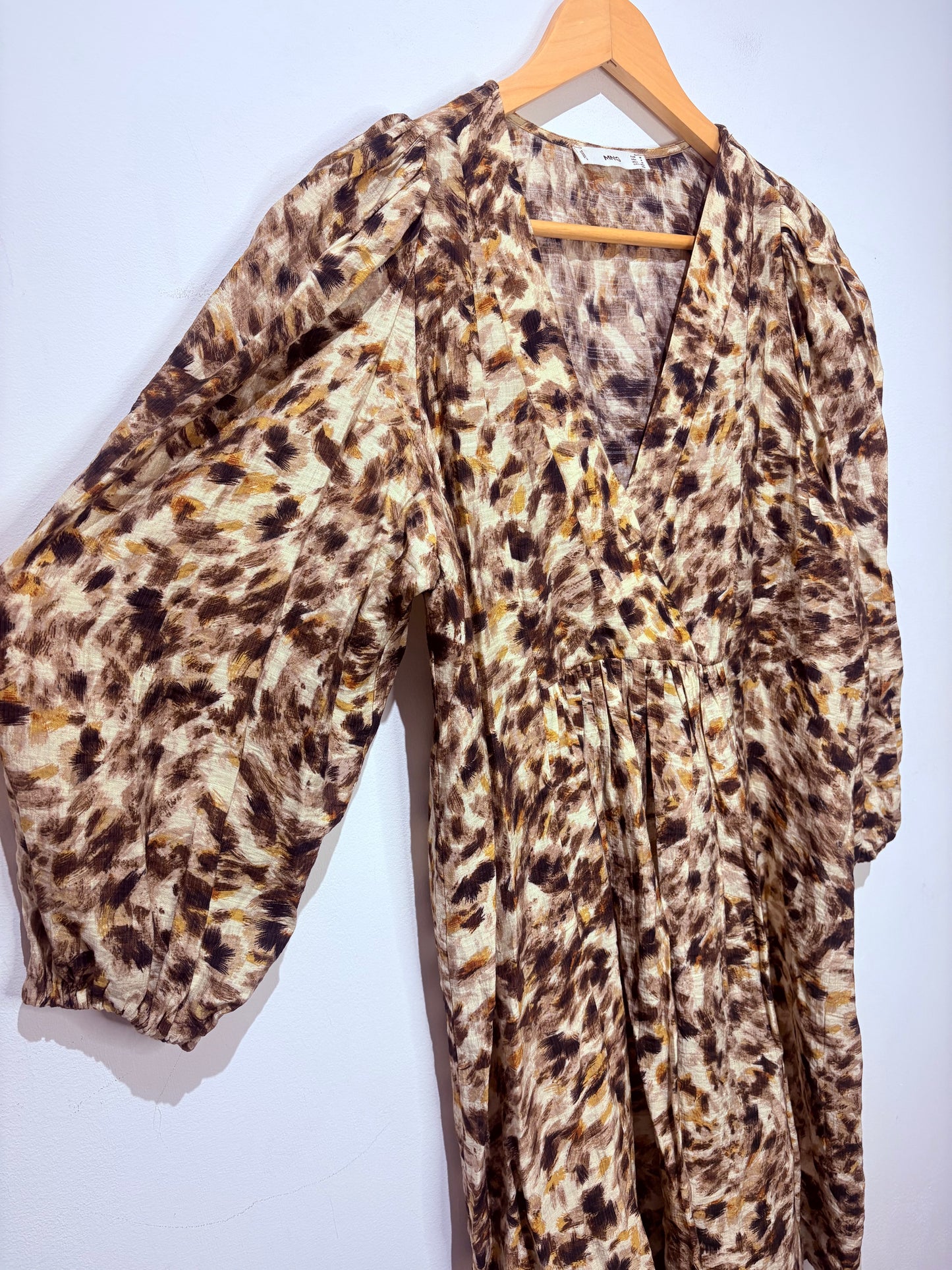 Vestido estampado de Mango