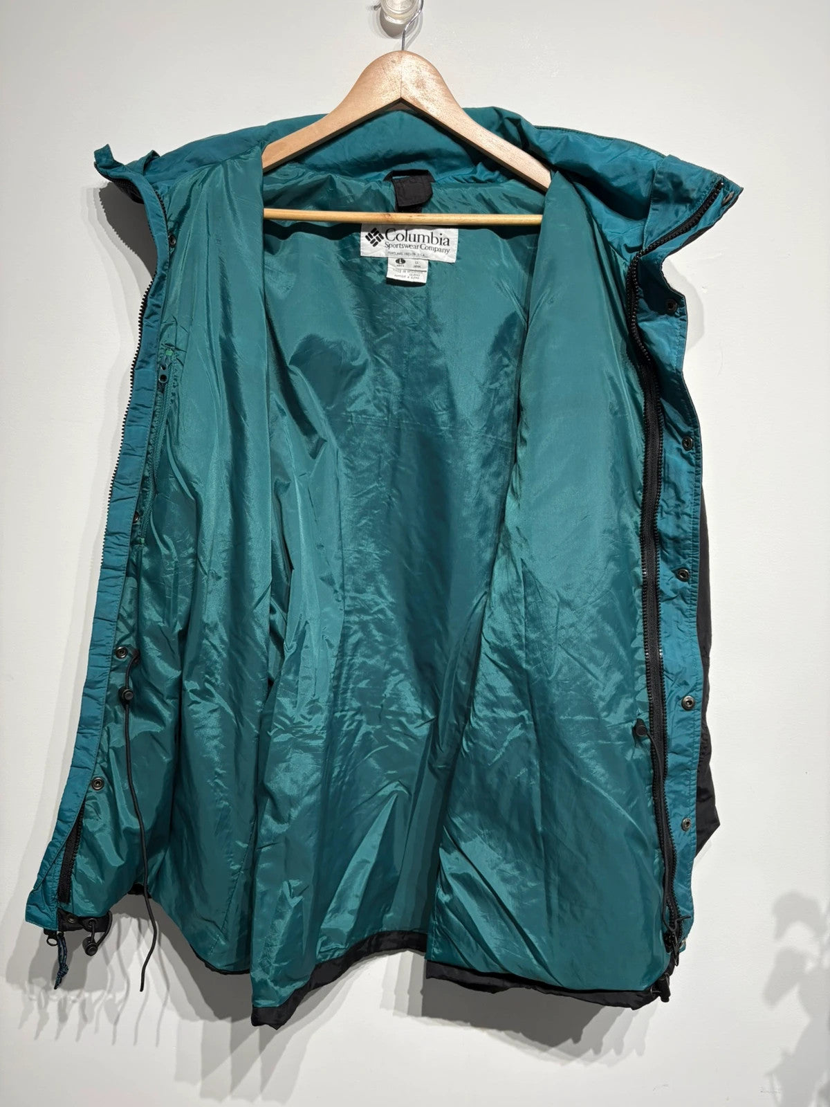 Chaqueta cortaviento vintage Columbia