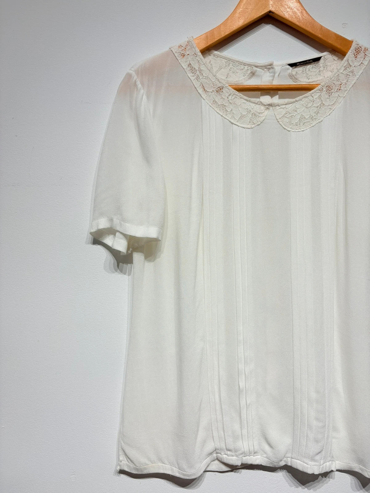 Blusa de gasa Massimo Dutti