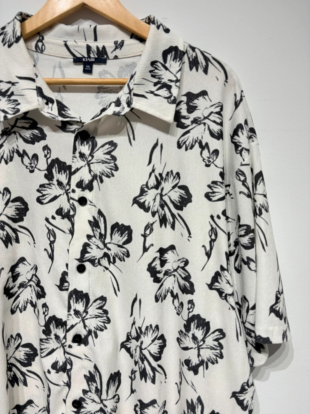 Camisa estampada hombre manga corta Kiabi