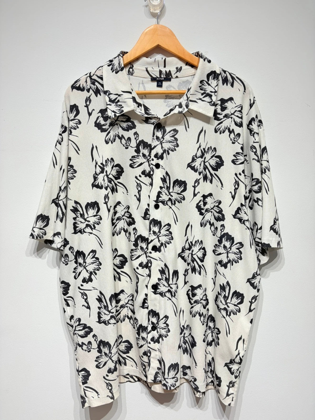 Camisa estampada hombre manga corta Kiabi