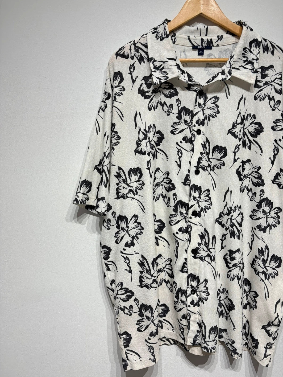 Camisa estampada hombre manga corta Kiabi