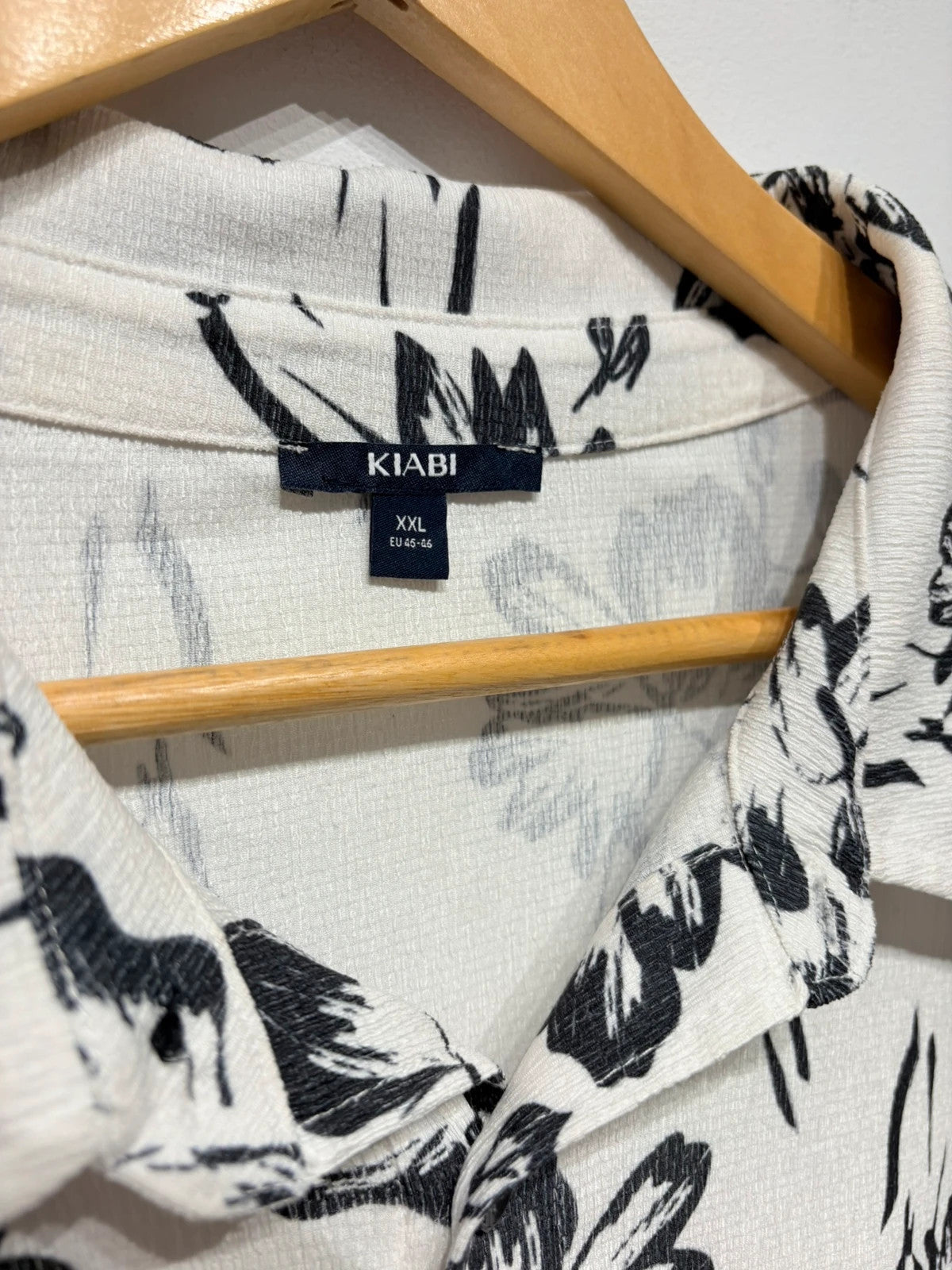 Camisa estampada hombre manga corta Kiabi