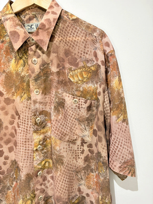 Camisa estampada vintage